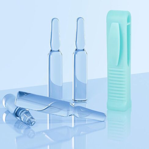 8pcs Nurse Ampoule Opener Set, Portable Small Vial Breaker with Groove Design, Plastic Mini Bottle Opener for Ampule Opening in Hospital and Laboratory Use in Kuwait