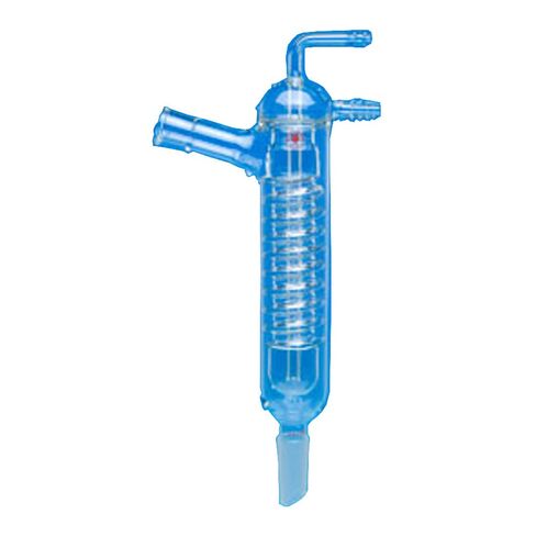 5972-10 Series Friedrich Condenser, 250 mm Jacket Length, 24/40 ST Inner Joint at Bottom, Number 3 Stopper Joint at Top, Size D Hose Barb for 3/8" Tubing in Kuwait