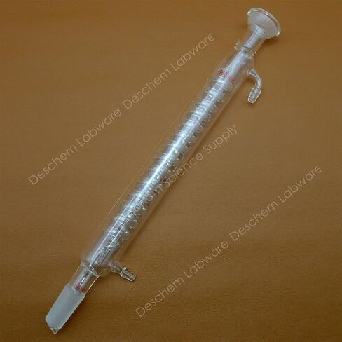 300mm 24/40 35/20 Glass Graham Condenser S35 Essential Oil Coil Condensers in Kuwait