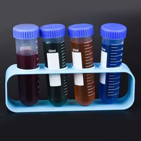 3Pcs Clear 50ml Centrifuge Tubes Set Lab Container Graduated Scales Anti-Leaking Screw Cap for Student Experiment in Kuwait