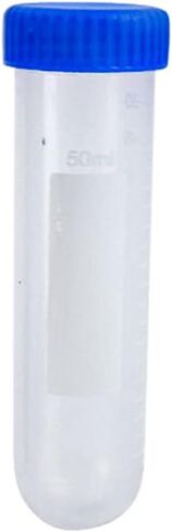 3Pcs Clear 50ml Centrifuge Tubes Set Lab Container Graduated Scales Anti-Leaking Screw Cap for Student Experiment in Kuwait