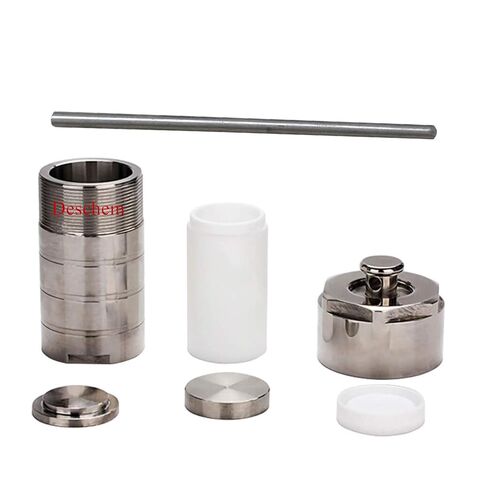 100 مل، مفاعل التوليف الحراري المائي المبطن بـ PTFE، وعاء هضم من الفولاذ المقاوم للصدأ in Kuwait