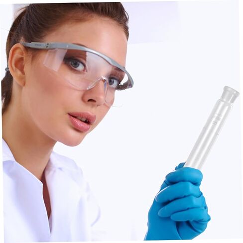 MAGICLULU Glass Colorimetric Tube Reusable Chemistry Experiment Tool for Schools and Laboratories Solid Glass with Smooth Surface for Accurate Color Comparison in Kuwait