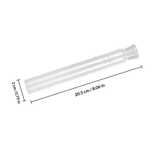 MAGICLULU Glass Colorimetric Tube Reusable Chemistry Experiment Tool for Schools and Laboratories Solid Glass with Smooth Surface for Accurate Color Comparison in Kuwait