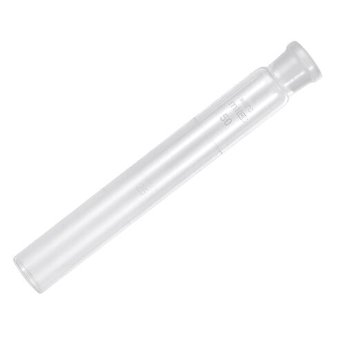 Unomor 50ML Glass Colorimetric Tube for Laboratory Graduated Colorimetric Cylinder Lid Experiment Tools for Chemistry Testing in Kuwait