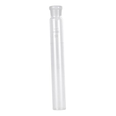 Unomor 50ML Glass Colorimetric Tube for Laboratory Graduated Colorimetric Cylinder Lid Experiment Tools for Chemistry Testing in Kuwait