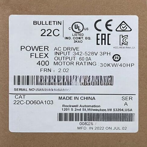 جديد 22C-D060A103 400 محرك تيار متردد 40 حصان فائض 22CD060A103 in Kuwait
