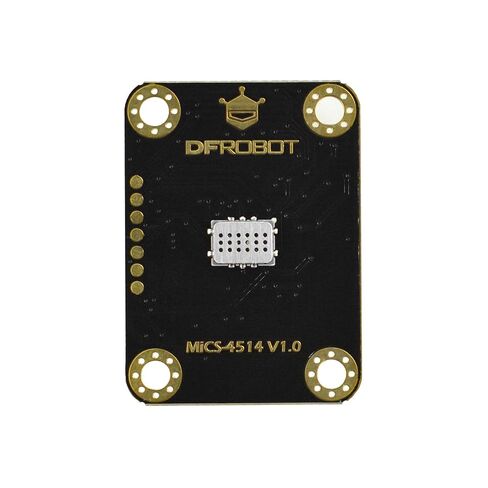 Gravity: MiCS-4514 Multi-Gas Sensor Module for Arduino / ESP32 / Raspberry Pi | I2C MEMS Air Quality Sensor Detects CO NO2 NH3 Alcohol H2 CH4 | Built-in Algorithm ppm Output for DIY IoT Projects in Kuwait