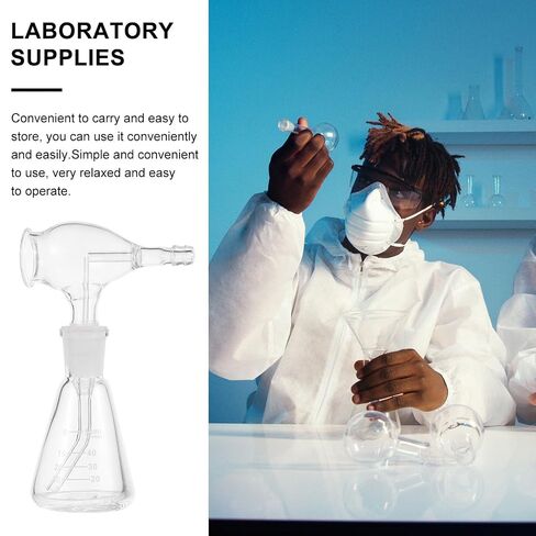 Kichvoe 50ml Laboratory Glass Spray Bottle with High Hardness and Convenient Carry Design, Professional Mist Sprayer for Classroom and Laboratory Use in Kuwait