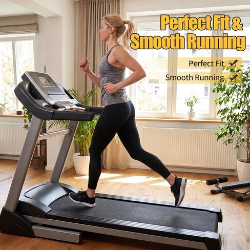 حزام المشي البديل من Sosation متوافق مع NordicTrack T 6.5 S/T 6.5 Si، حزام الجري 127.6 × 20 × 0.08 بوصة، مفصل مشطوف 45 درجة in Kuwait