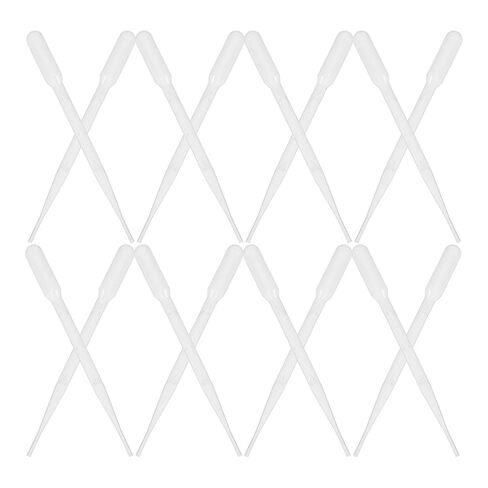 100 قطعة 3 مل ماصات نقل للاستعمال مرة واحدة مع علامات معايرة Ldpe أداة قطارة عين بلاستيكية لقياس دقيق للزيوت العطرية والفنون اليدوية in Kuwait
