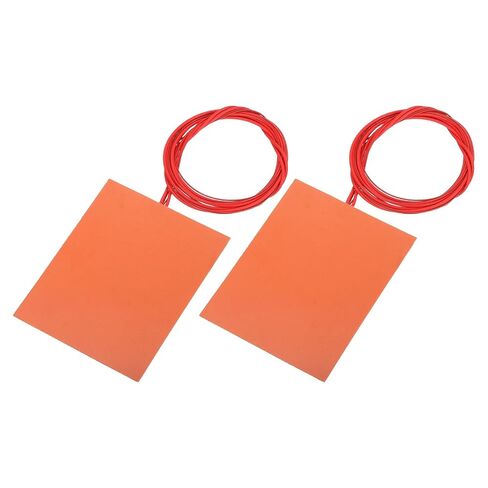 MECCANIXITY 2pcs Silicone Heating Pad, 120V 150W Heater Film Flexible Heating Plate 127mmx100mm Heater Mat for Constant Temperature in Kuwait