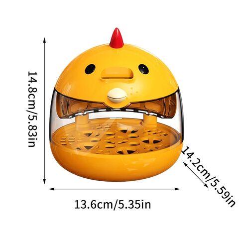 Mini Egg Incubator - Chicken and Duck Egg Incubator, Duck Eggs Hatching Incubators, Intelligent Temperature Control | Automatic Portable Candler for Ducks Quail Hatcher Brooder Turkey Poultry Reptile in Kuwait