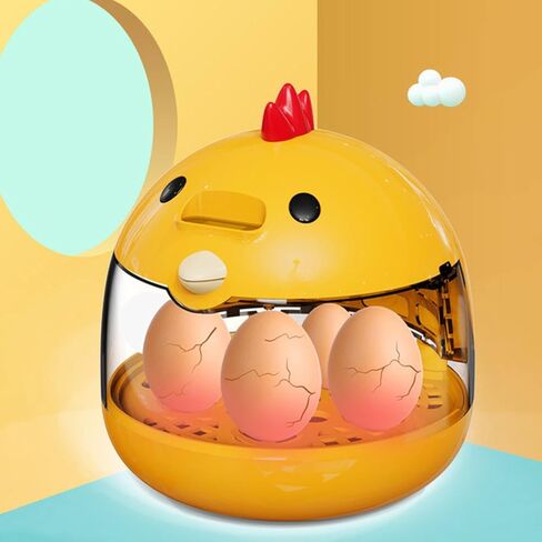 Mini Egg Incubator - Chicken and Duck Egg Incubator, Duck Eggs Hatching Incubators, Intelligent Temperature Control | Automatic Portable Candler for Ducks Quail Hatcher Brooder Turkey Poultry Reptile in Kuwait