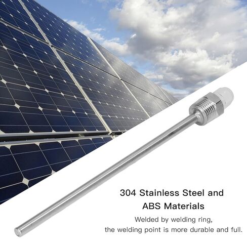 Thermowell الفولاذ المقاوم للصدأ IP68 213mm M12 لجهاز استشعار درجة حرارة الطاقة الشمسية in Kuwait