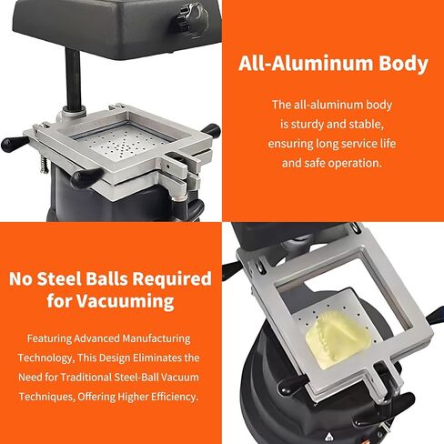 1200W Vacuum Forming Machine, Lab Thermoformer | Powerful 1200W heating system – quickly softens acrylic and thermoplastics for precise molding results. in Kuwait
