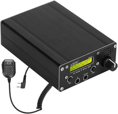 جهاز إرسال واستقبال SSB QRP واجهة BNC USDX جهاز إرسال واستقبال قصير الموجة عالي التردد 8 نطاقات SDR جميع الأوضاع قابس أمريكي in Kuwait