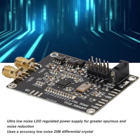 لوحة تطوير ADF5355، وحدة مولد إشارة ساعة PCB ذات 3 قنوات، وحدة مولد Walfront، مولد مصدر الإشارة للبنية التحتية in Kuwait