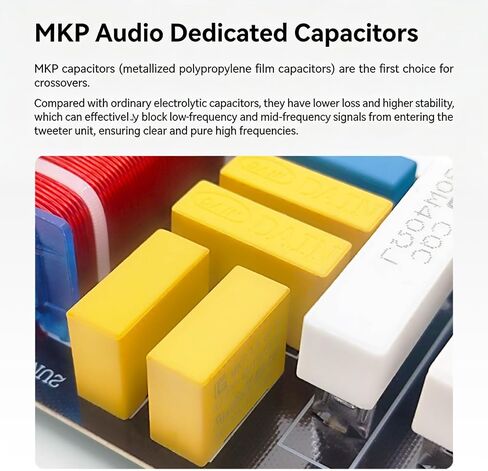 Gavery 2 Way 400W Professional Treble Frequency Divider for Outdoor Stage Conference Professional HiFi Sound Projects in Kuwait