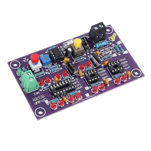 OP AMP Tester Board Precise Operational Amplifier Test Module for Single Double Quad DC12V T2 for Circuit Designers in Kuwait