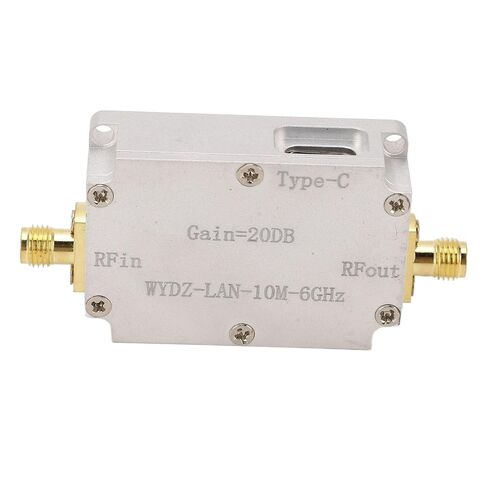 High Flatness Amplifier 10M‑6GHz 20DB LNA Gain for Radio Frequency Signal Reception, SMA Female Interface in Kuwait