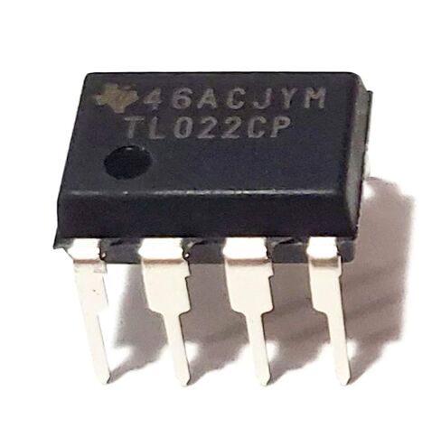 TL022CP TL022، استهلاك منخفض جدًا للطاقة، مضخم تشغيلي مزدوج، Op Amp، صديق للوحة التجارب IC DIP-8 (عبوة من 10) in Kuwait