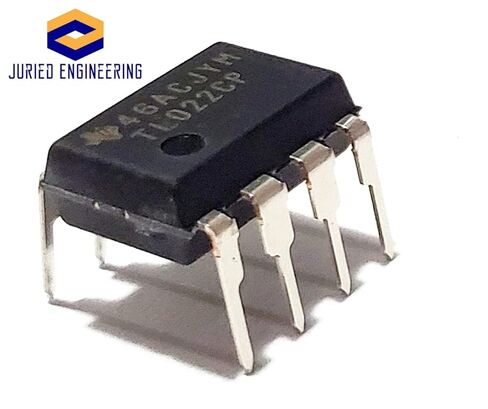 TL022CP TL022، استهلاك منخفض جدًا للطاقة، مضخم تشغيلي مزدوج، Op Amp، صديق للوحة التجارب IC DIP-8 (عبوة من 10) in Kuwait