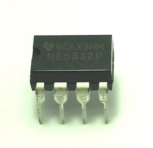 NE5532P NE5532 Dual Operational Amplifier & 8-Pin DIP Sockets with Machined Contact Pins Breadboard-Friendly (1 Pair) in Kuwait