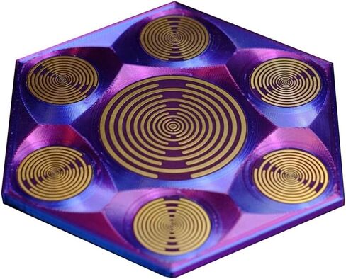 MWO MultiWave Oscillator Antenna Polarization Disk Lakhovsky Golden Plated Disc Charging Purifying in Kuwait