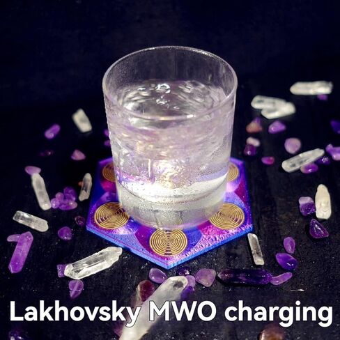 MWO MultiWave Oscillator Antenna Polarization Disk Lakhovsky Golden Plated Disc Charging Purifying in Kuwait