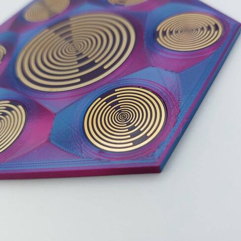 MWO MultiWave Oscillator Antenna Polarization Disk Lakhovsky Golden Plated Disc Charging Purifying in Kuwait