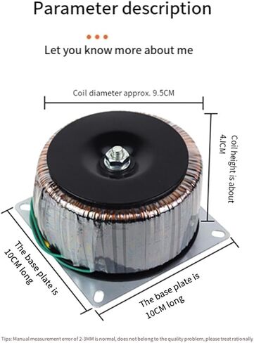 300W Dual 24V Dual 12V Ring Type A Class Cattle Toroidal Transformer Front andRear Stage Power Amplifier in Kuwait