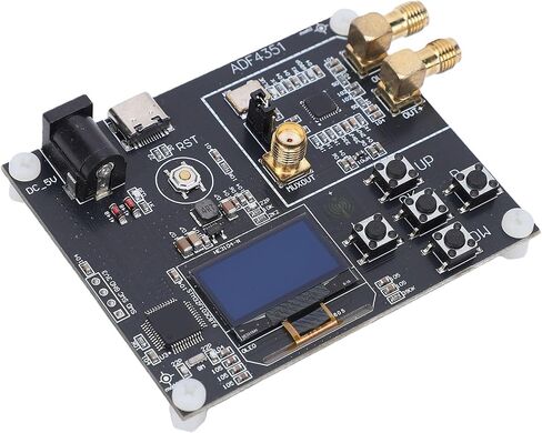 Bewinner ADF4351 RF Frequency Synthesizer Module 35MHz-4.4GHz | Wideband Signal Source with SMA Output 50 Ohm 7dBm for RF Testing in Kuwait