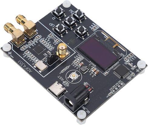 Bewinner ADF4351 RF Frequency Synthesizer Module 35MHz-4.4GHz | Wideband Signal Source with SMA Output 50 Ohm 7dBm for RF Testing in Kuwait