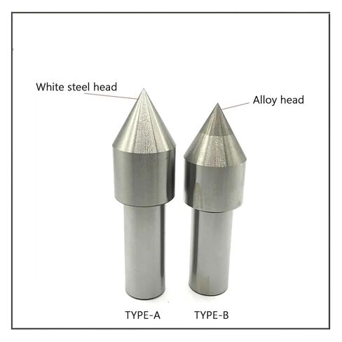 High Precision Lathe Dead Center with Tungsten Steel Tip - MT3-C15 Rotary Movable Center Head Accessories - 1pcs in Kuwait