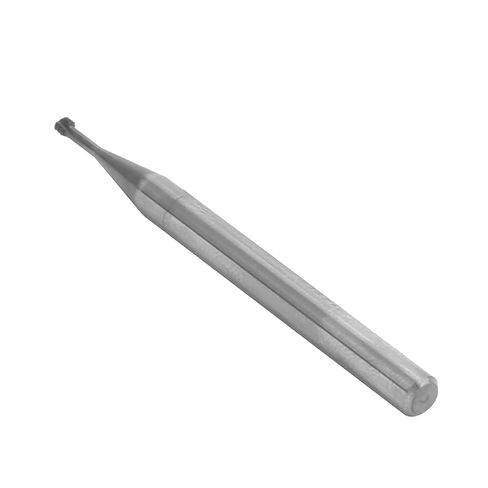 التنغستن الصلب 3 - قطع طحن الخيط بأسنان 60 درجة، M2.5x0.45xD4x50 لقم نحت CNC للأخدود الدقيق وتصنيع الخيوط على المواد الصلبة in Kuwait