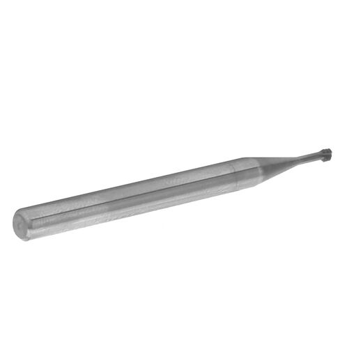 M2.5 x 0.45 Thread Size - Tungsten Steel Milling Cutter Thread Carving Bit for CNC Machining - 3 Tooth 60 Degree Cutting Bit with 4 mm Shank Diameter and 50 mm Total Length in Kuwait