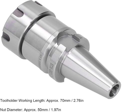 BT30 - ER32-70 ظرف طحن كوليت حامل أدوات CNC، ظرف طحن BT30 ER32 عالي الدقة لتصنيع مخرطة CNC، تشغيل 0.002 مم، 52–58 HRC فولاذ 20CrMnTi مقوى in Kuwait