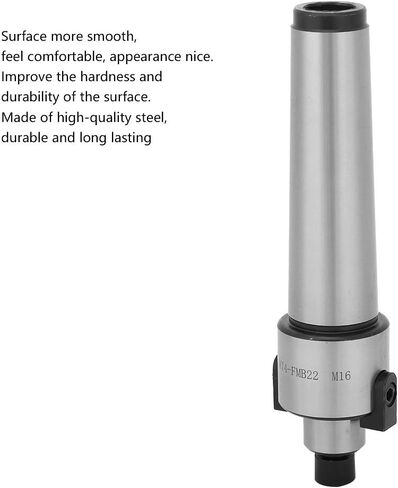 Threaded Taper Milling Holder Mill Arbor for Milling Cutters, Excellent Quality Steel, Durably, MT4 FMB22 MT3 FMB27 Options, smoothness Outer layer, Comfortable Grip, Nice Appe (MT4-FMB22 M16) in Kuwait