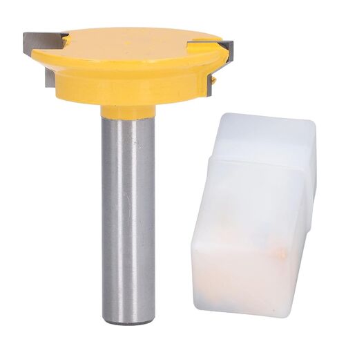 Drawer Front Joints Milling Cutter, Durable Carbon Steel Alloy Woodworking Cutters with 1/2" Shank for Cabinets and Drawers in Kuwait