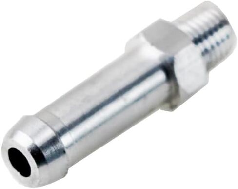 1/16" NPT Aluminum Radiator Overflow Nipple Fitting Barb Universal Under Cap in Kuwait