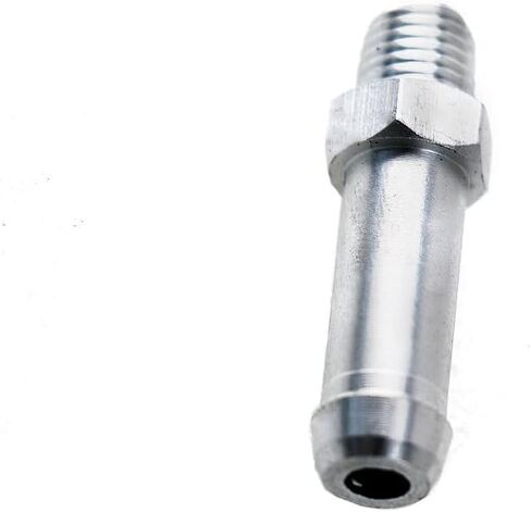 1/16" NPT Aluminum Radiator Overflow Nipple Fitting Barb Universal Under Cap in Kuwait