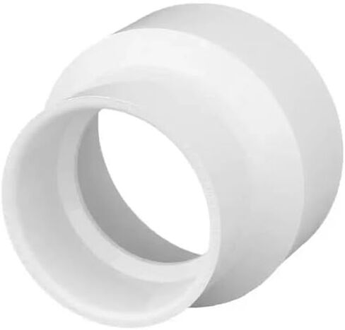 1 1/2 in. x 2 in. PVC DWV Hub x Hub Increaser/Reducer Coupling for Plumbing in Kuwait