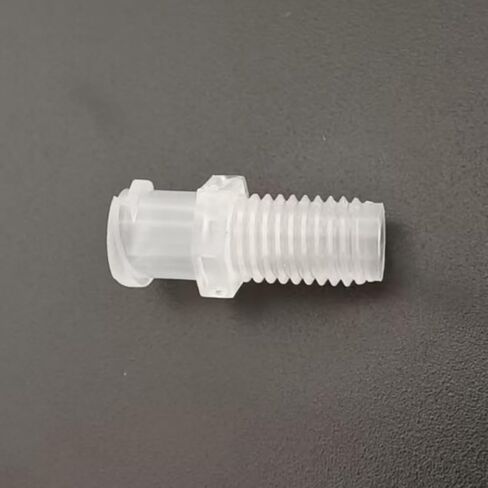 أنثى Luer إلى محول الخيط مع خيط ذكر 1/4"-28 Luer إلى تركيبات مترابطة للطب والمختبر ومعالجة الأغذية والاستخدام الكيميائي (1/4-28unf-Female Luer) ممتد شفاف PP 100 قطعة in Kuwait