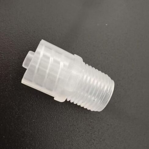 Threaded to Male Luer Fitting Luer Lock 1/8G Male Thread Adapter Connector Pipe Fittings for Fuel Gas Liquid PP Polypropylene Air 25 Pack in Kuwait
