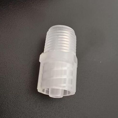 Threaded to Male Luer Fitting Luer Lock 1/8G Male Thread Adapter Connector Pipe Fittings for Fuel Gas Liquid PP Polypropylene Air 25 Pack in Kuwait
