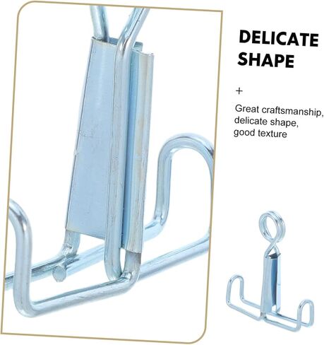 Alasum 25pcs Stainless Steel Hose Clamp for Lab Tubes and Rubber Hoses, Water Stopper Clip with Tight Seal and Precise Flow Control, for Research and Industrial Labs in Kuwait