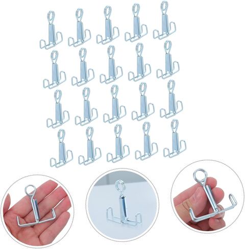 Alasum 25pcs Stainless Steel Hose Clamp for Lab Tubes and Rubber Hoses, Water Stopper Clip with Tight Seal and Precise Flow Control, for Research and Industrial Labs in Kuwait