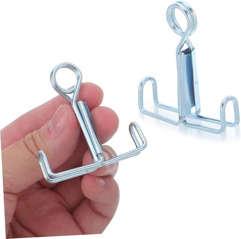 25pcs Laboratory Rubber Tube Clamps with Spring-loaded Stainless Steel Clips, Water Stopper Hose Flow Regulators for Lab Experiments and Scientific Instruments in Kuwait