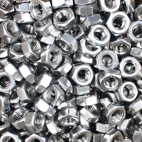 Stainless Steel 304 Hexagon Nuts Screw Caps M2-M56 in Kuwait